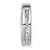 14k White Gold 1/4ct. Diamond Channel Set Circle Chain Slide PM4710-025-WA