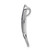 14k White Gold 1/5ct. Diamond/Blue Diamond Infinity Chain Slide PM4719-020-WA