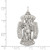 Sterling Silver Antiqued Saint Florian Medal QC3592