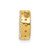 10K  Diamond Letter D Initial Charm PM5221D-016-1YA