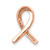 14k Rose Gold Diamond Awareness Chain Slide PM5189-010-RA
