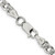 Sterling Silver 5.5mm Pav Curb Chain QCF150-22