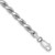 10k White Gold 4mm Diamond-cut Rope Chain 10K030W-8
