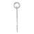Sterling Silver Rhodium-plated Cat Charm QC4113