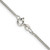 Sterling Silver 1.5mm Curb Chain QCB045-24