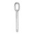14K White Gold Diamond Lower Case Letter P Initial Pendant PM8366P-004-WA