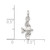 Sterling Silver Bird Charm QC2619