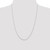 Sterling Silver 1mm Cable Chain QCL030-24