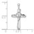 14k White Gold Heart Cross Mounting PM4993-001-W