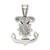 Sterling Silver Antiqued Mariner's Crucifix Pendant QC4981