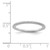 Sterling Silver Rhodium Plated Diamond Band QDX139-7