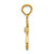 14k Diamond Accented Cross Pendant PM4996-001-YA