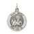 Sterling Silver Antiqued Saint Andrew Medal QC5710