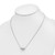 14K White Gold Lab Grown Diamond VS/SI FGH 3 Stone Complete Necklace PM7983-100-WLG