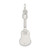 Sterling Silver Guitar Charm QC786