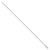 Sterling Silver 1.5mm Diamond-cut Rope Chain Anklet QDC020-9