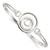 Sterling Silver Mutli-circle Bangle Bracelet QB409