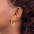 14K 3mm Medium Hoop Earrings PRE553