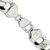 Sterling Silver 14mm Beveled Curb Chain QFB350-26