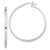 Sterling Silver 2.5x40mm Polished Hoop Earrings QE6494
