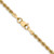 14K 18 inch 2.5mm Regular Rope with Lobster Clasp Chain 018S-18