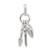 Sterling Silver Faith, Hope & Charity Charm QC1999