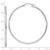 Sterling Silver Rhodium-plated 2mm Polished/Satin Diamond-cut Hoop Earrings QE4424