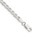 Sterling Silver 4.0mm D/C Flat Anchor Curb Chain QFAN100-7