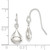 Sterling Silver Shepherd Hook Earrings QE8616