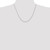 Sterling Silver 2.25mm Figaro Chain QFG060-20