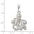 Sterling Silver Octopus Charm QC2534