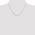 Sterling Silver 1.6mm Oval Fancy Rolo Chain QFC47-18