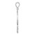De-Ani Sterling Silver Rhodium-Plated Polished and Textured Sailboat on Water Pendant QC10025