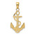 10K Polished Anchor with Textured Rope 10K5393