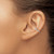 Sterling Silver Rhodium-plated Polished Ball Pair of Cuff Earrings QE14820