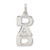Sterling Silver DAD Charm QC1590