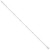 Sterling Silver 9in Plus1.5 in ext Polished Anklet QG2755-9