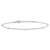 Sterling Silver 9in Plus1.5 in ext Polished Anklet QG2755-9