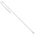 Sterling Silver 9in Plus1.5 in ext Polished Anklet QG2755-9