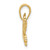 10k Polished Dove Charm 10K5089