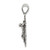Sterling Silver Antiqued Mini Mariner INRI Crucifix Pendant QC8359