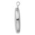 Sterling Silver Rhodium-plated W/ Side Swirls 34mm Oval Locket QLS583