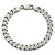 Sterling Silver Antiqued 9.3mm Curb Chain QCB250A-8