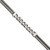 Sterling Silver Brushed Antiqued Wheat & Curb Chain Bracelet QG5740-8.5