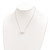 Sterling Silver Rhodium-plated 8-9mm White Near-round FWC Pearl Necklace QH5666-17