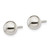 Sterling Silver Polished 7mm Ball Earrings QE1832