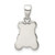 Sterling Silver Enamel Panda Pendant QC9642