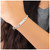 Sterling Silver Baby ID with Cut-out Heart Bracelet QID45-5.5