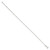 Sterling Silver 1.25mm Rolo with Beads Chain Anklet QFC163-9