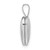 Sterling Silver Rhodium-plated Polished 12mm Heart Locket QLS484